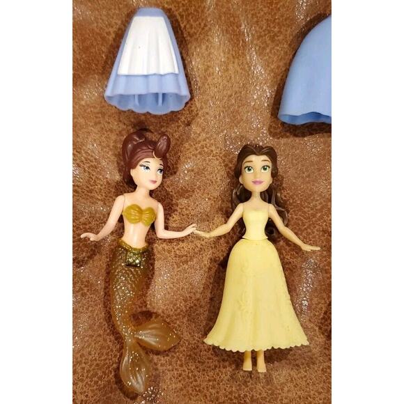 Disney Princess Magic Clip Polly Pockets Ariel Mermaid Sisters Sebastián Others - Picture 3 of 10